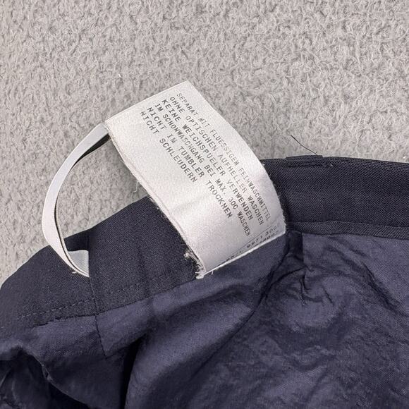 VTG Lufthansa X Strenesse Flight Attendant Uniform pencil Skirt Womens 12 Black - Picture 5 of 13